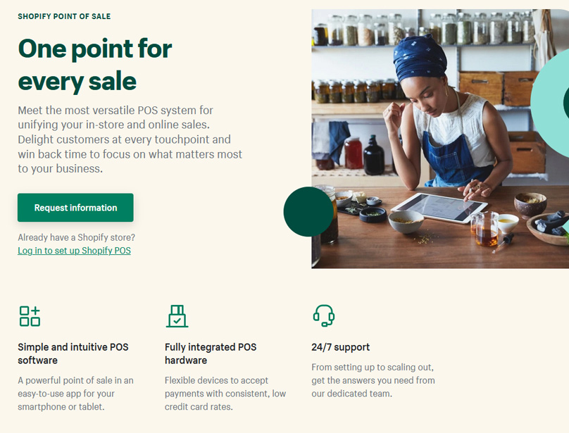 Point of sale system so you can sell anywhere 