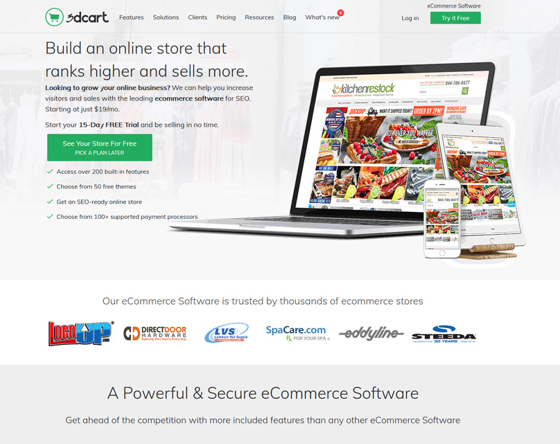 3dcart Homepage