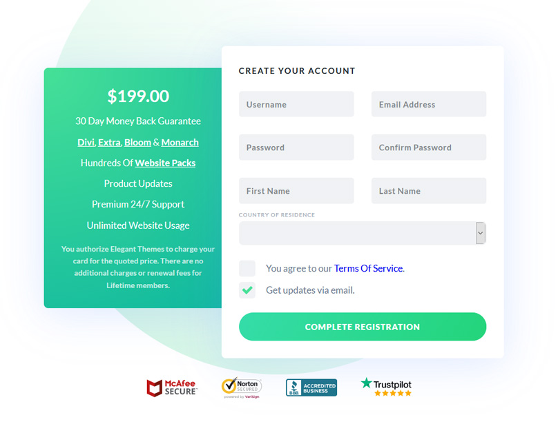 Account Creation