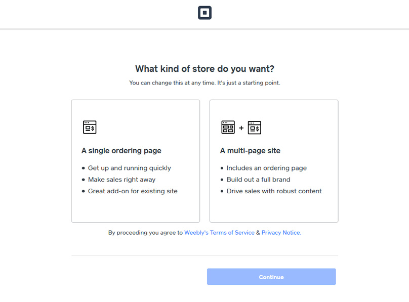 Create your store