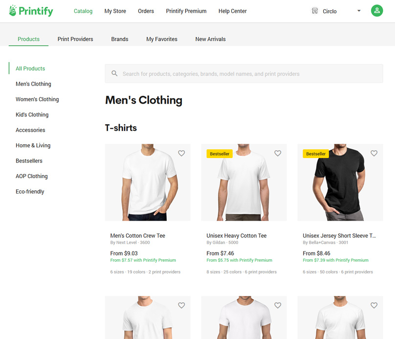 Choose an item to start adding your designs