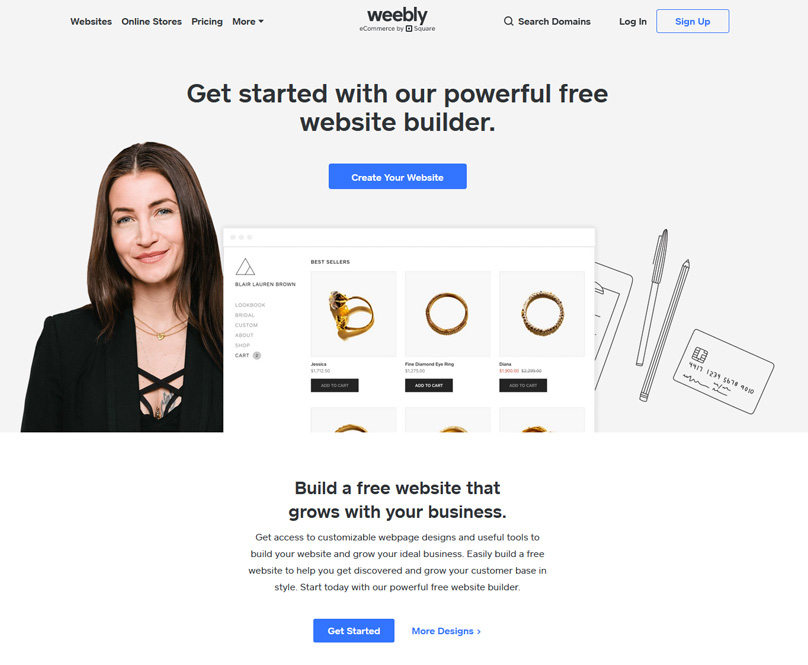 Weebly Homepage