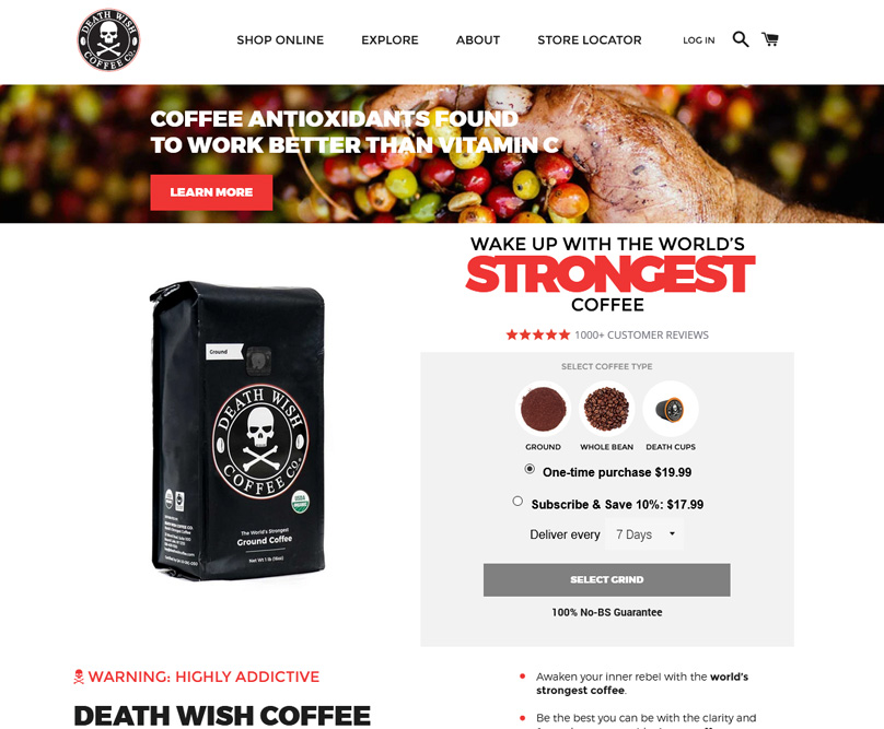 Death Wish Coffee