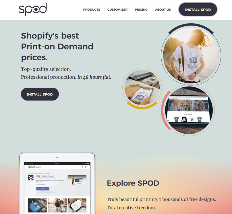 SPOD ‑ Print‑on‑Demand