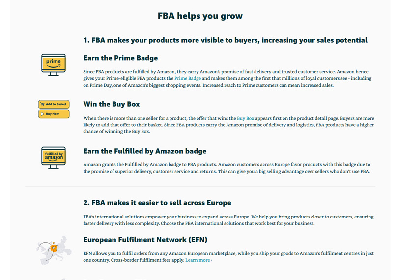 FBA helps you grow