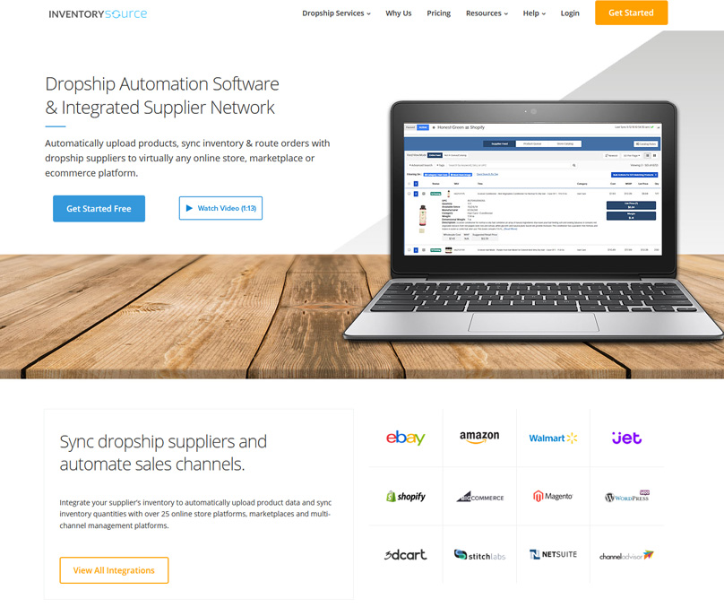 Inventory Source Homepage