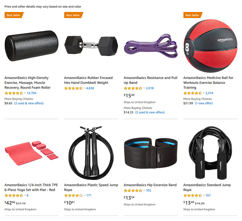 Avoid Amazon Basics Items