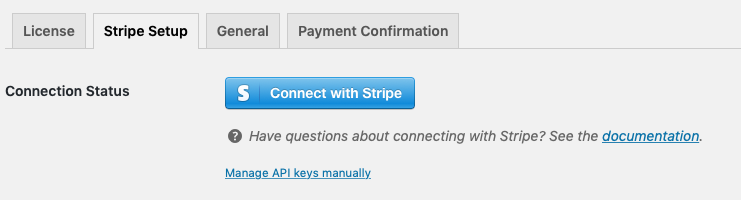 Connect your Stripe account
