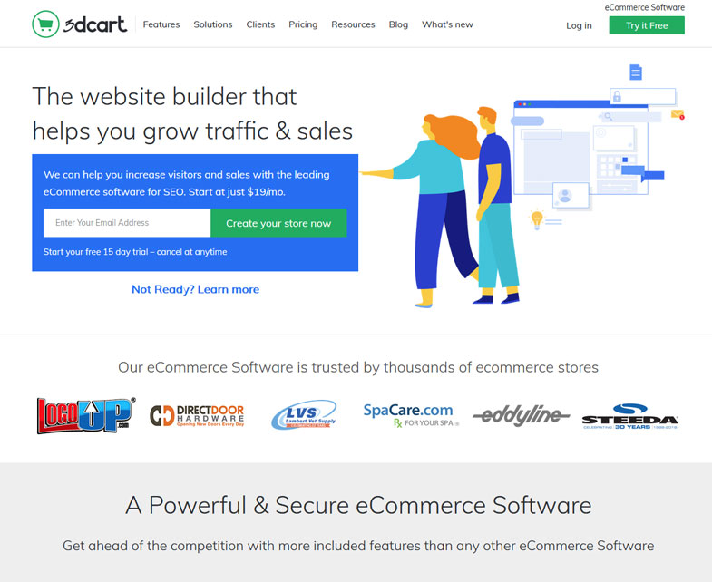3DCart Homepage