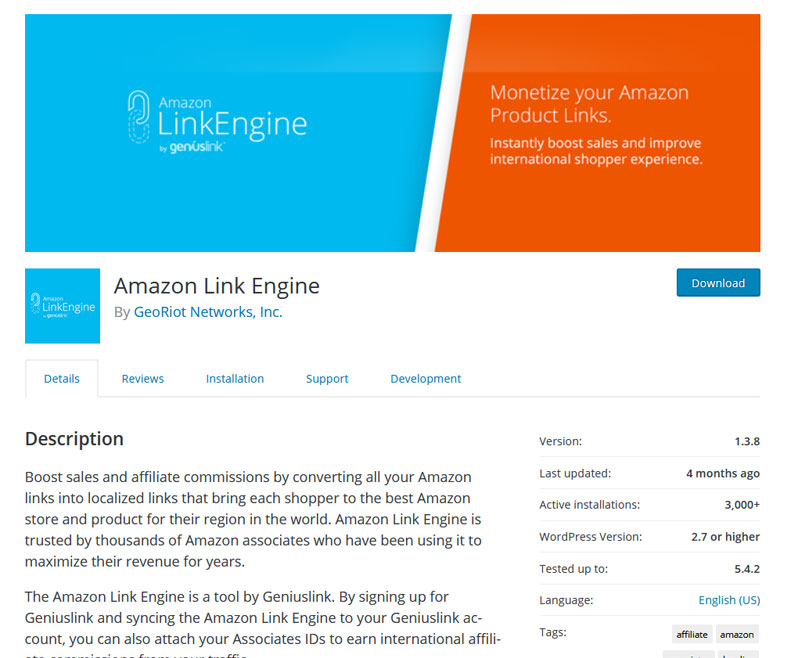 Amazon Link Engine