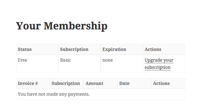 Members Page