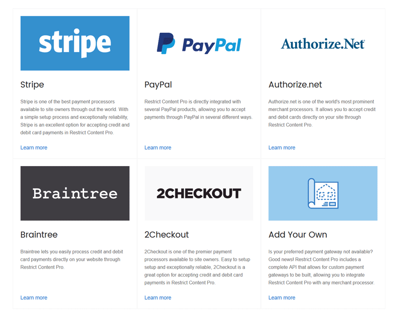 Payment Gateways