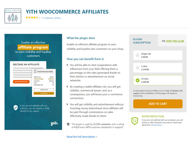 YITH WooCommerce Affiliates