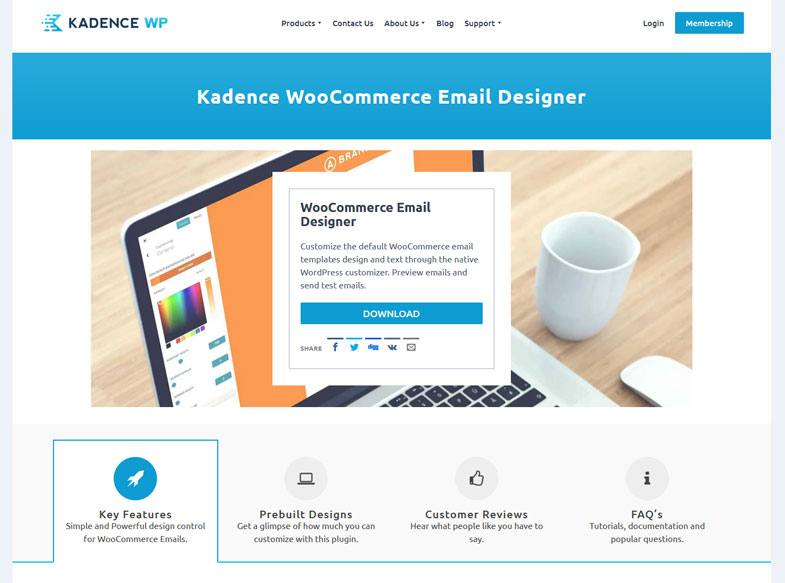 Kadence WooCommerce Email Designer