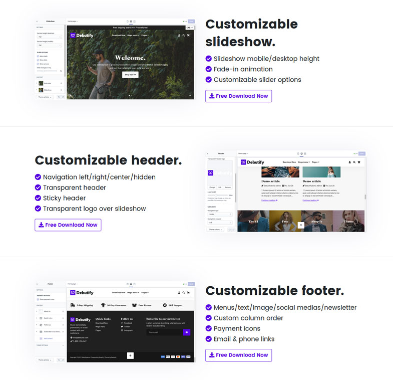Customize the theme to fit your site