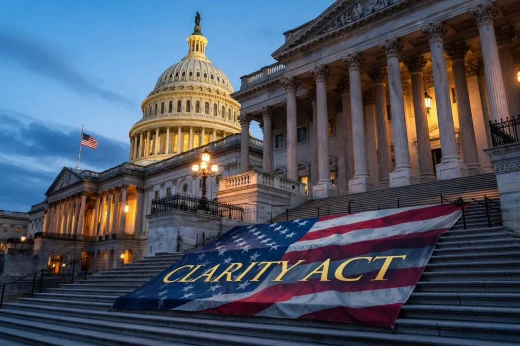 Senate Drops Full Clarity Act Text Days Before Critical Crypto Vote